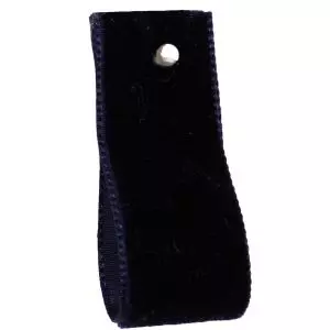 Velvet Ribbon By Berisfords Col: Nachtblau 9638 - available in 9mm - 50mm wide