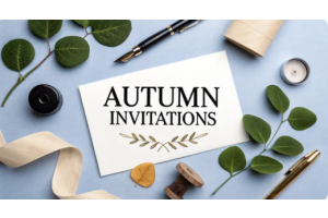 Autumn Wedding Inviations