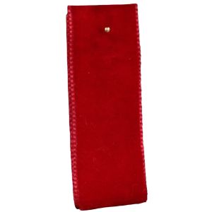 Velvet Ribbon By Berisfords Col: Scarlet 9644 - available in 9mm - 50mm widths