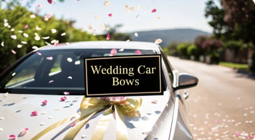 Wedding car Bows