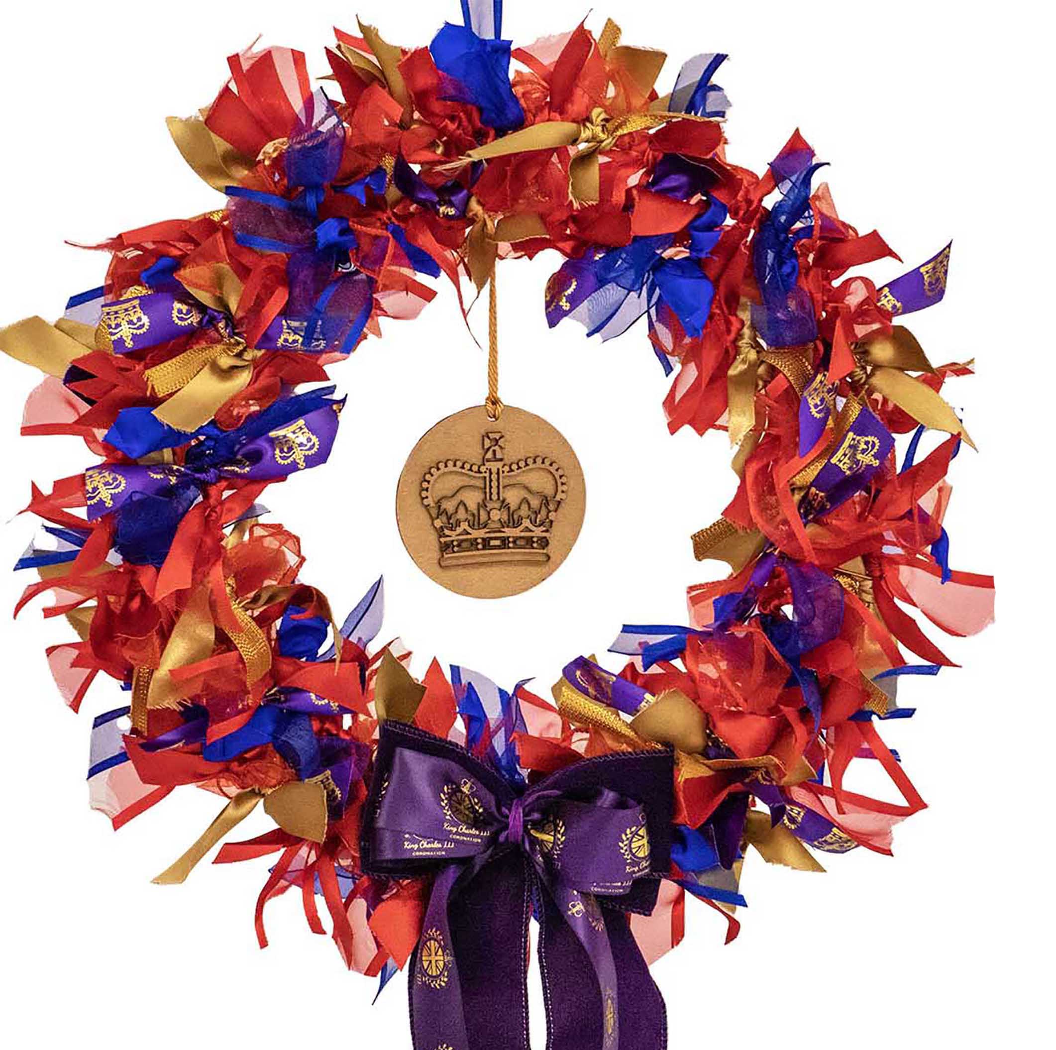 Quick Video Of Our Completed Coronation Themed Wreath kit