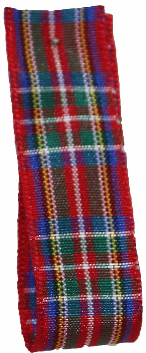 Royal Stewart tartan Ribbon 7622.07.25.25_tartan_in_royal_stewart